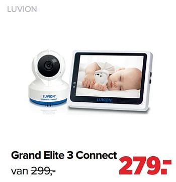Aanbiedingen Luvion grand elite 3 connect - Luvion - Geldig van 28/03/2022 tot 23/04/2022 bij Baby-Dump