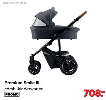Aanbiedingen Britax romer premium smile iii combi-kinderwagen - Britax - Geldig van 28/03/2022 tot 23/04/2022 bij Baby-Dump