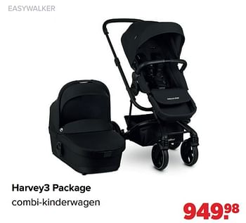 Aanbiedingen Easywalker harvey3 package combi-kinderwagen - Easywalker - Geldig van 28/03/2022 tot 23/04/2022 bij Baby-Dump