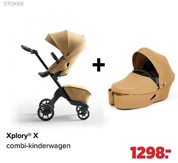 Aanbiedingen Stokke xplory x combi-kinderwagen - Stokke - Geldig van 28/03/2022 tot 23/04/2022 bij Baby-Dump
