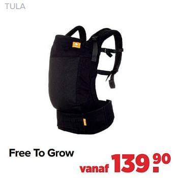 Aanbiedingen Tula free to grow - Baby Tula - Geldig van 28/03/2022 tot 23/04/2022 bij Baby-Dump