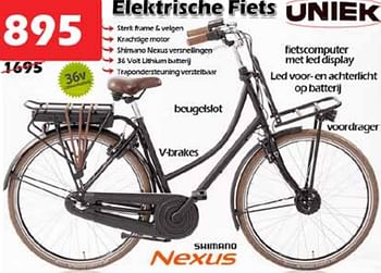 Aanbiedingen Elektrische fiets - Huismerk - Itek - Geldig van 31/03/2022 tot 24/04/2022 bij Itek