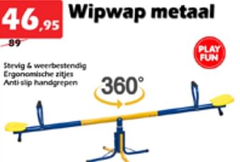 Aanbiedingen Wipwap metaal - Huismerk - Itek - Geldig van 31/03/2022 tot 24/04/2022 bij Itek