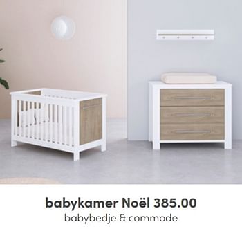 Aanbiedingen Babykamer noël - Huismerk - Baby &amp; Tiener Megastore - Geldig van 10/04/2022 tot 16/04/2022 bij Baby & Tiener Megastore
