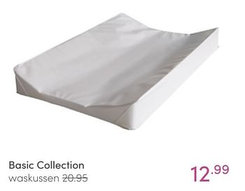 Aanbiedingen Basic collection waskussen - Basic Collection - Geldig van 10/04/2022 tot 16/04/2022 bij Baby & Tiener Megastore
