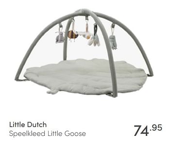 Aanbiedingen Little dutch speelkleed little goose - Little Dutch - Geldig van 10/04/2022 tot 16/04/2022 bij Baby & Tiener Megastore