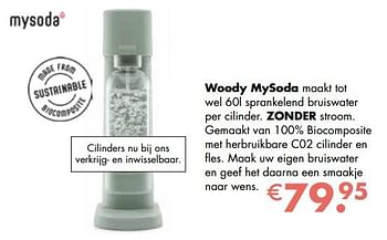 Aanbiedingen Woody mysoda - Mysoda - Geldig van 25/04/2022 tot 21/05/2022 bij Multi Bazar