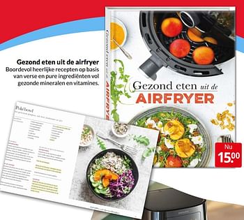 Aanbiedingen Gezond eten uit de airfryer - Huismerk - Boekenvoordeel - Geldig van 16/04/2022 tot 24/04/2022 bij Boekenvoordeel