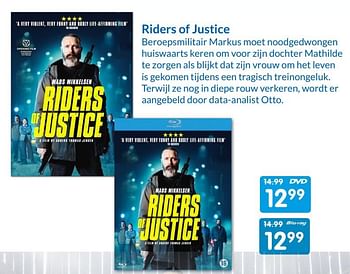 Aanbiedingen Riders of justice - Huismerk - Boekenvoordeel - Geldig van 16/04/2022 tot 24/04/2022 bij Boekenvoordeel
