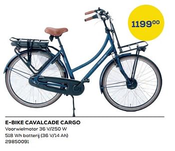Aanbiedingen E-bike cavalcade cargo - Huismerk - Supra Bazar - Geldig van 15/04/2022 tot 20/05/2022 bij Supra Bazar