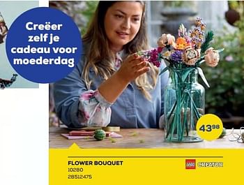 Aanbiedingen Flower bouquet 10280 - Lego - Geldig van 15/04/2022 tot 20/05/2022 bij Supra Bazar