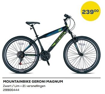 Aanbiedingen Mountainbike geroni magnum - Geroni - Geldig van 15/04/2022 tot 20/05/2022 bij Supra Bazar