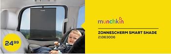 Aanbiedingen Zonnescherm smart shade - Munchkin - Geldig van 15/04/2022 tot 20/05/2022 bij Supra Bazar
