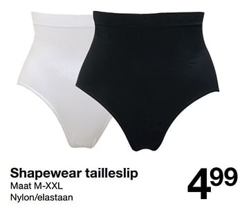 Aanbiedingen Shapewear tailleslip - Huismerk - Zeeman  - Geldig van 16/04/2022 tot 22/04/2022 bij Zeeman