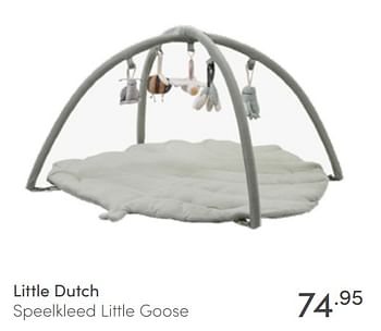 Aanbiedingen Little dutch speelkleed little goose - Little Dutch - Geldig van 17/04/2022 tot 23/04/2022 bij Baby & Tiener Megastore