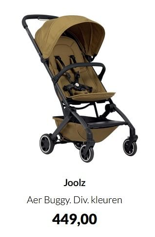 Aanbiedingen Joolz aer buggy - Joolz - Geldig van 12/04/2022 tot 16/05/2022 bij Babypark