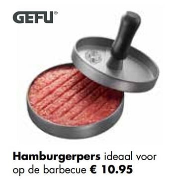 Aanbiedingen Hamburgerpers - Gefu - Geldig van 25/04/2022 tot 21/05/2022 bij Multi Bazar