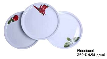 Aanbiedingen Pizzabord - Huismerk - Multi Bazar - Geldig van 25/04/2022 tot 21/05/2022 bij Multi Bazar