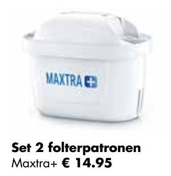 Aanbiedingen Set 2 folterpatronen maxtra+ - Maxtra - Geldig van 25/04/2022 tot 21/05/2022 bij Multi Bazar