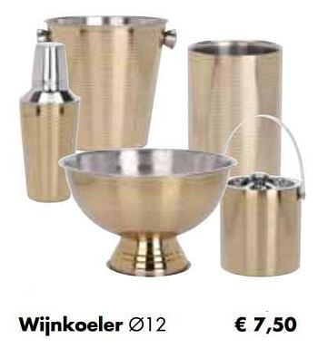 Aanbiedingen Wijnkoeler - Huismerk - Multi Bazar - Geldig van 25/04/2022 tot 21/05/2022 bij Multi Bazar