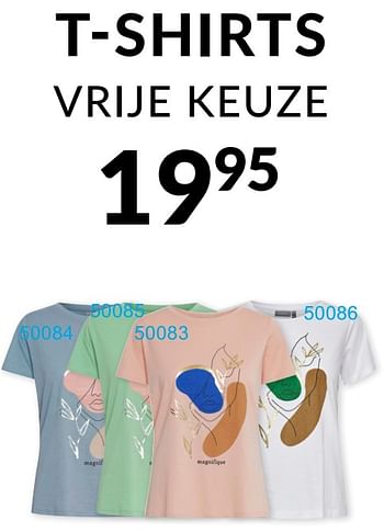 Aanbiedingen T-shirts - Fransa - Geldig van 01/04/2022 tot 30/04/2022 bij Bonaparte