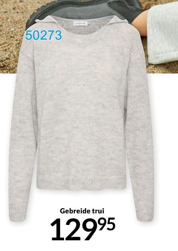 Aanbiedingen Gebreide trui - Huismerk - Bonaparte - Geldig van 01/04/2022 tot 30/04/2022 bij Bonaparte