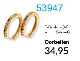 Aanbiedingen Oorbellen - Friihof+siig - Geldig van 01/04/2022 tot 30/04/2022 bij Bonaparte