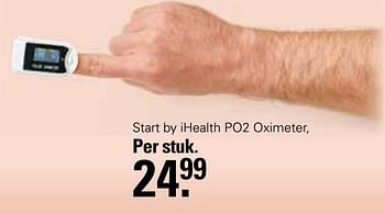 Aanbiedingen Start by ihealth po2 oximeter - Ihealth - Geldig van 20/04/2022 tot 07/05/2022 bij De Online Drogist