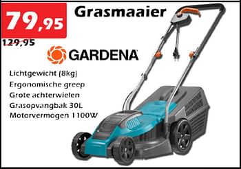 Aanbiedingen Gardena grasmaaier - Gardena - Geldig van 18/04/2022 tot 08/05/2022 bij Itek