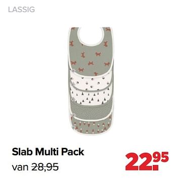 Aanbiedingen Lassig slab multi pack - Lassig - Geldig van 25/04/2022 tot 14/05/2022 bij Baby-Dump