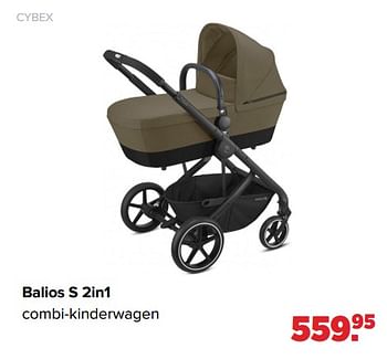 Aanbiedingen Cybex balios s 2in1 combi-kinderwagen - Cybex - Geldig van 25/04/2022 tot 14/05/2022 bij Baby-Dump
