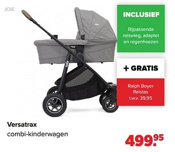 Aanbiedingen Joie versatrax combi-kinderwagen - Joie - Geldig van 25/04/2022 tot 14/05/2022 bij Baby-Dump