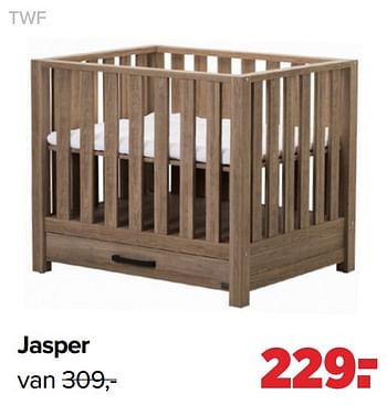 Aanbiedingen Twf jasper - TWF - Geldig van 25/04/2022 tot 14/05/2022 bij Baby-Dump