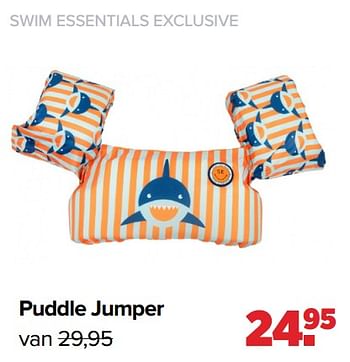 Aanbiedingen Puddle jumper - Swim Essentials - Geldig van 25/04/2022 tot 14/05/2022 bij Baby-Dump