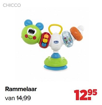 Aanbiedingen Rammelaar - Chicco - Geldig van 25/04/2022 tot 14/05/2022 bij Baby-Dump