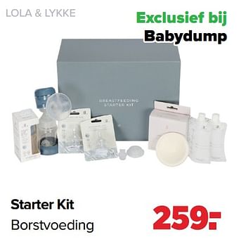 Aanbiedingen Starter kit - Lola &amp; Lykke - Geldig van 25/04/2022 tot 14/05/2022 bij Baby-Dump