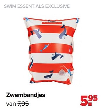 Aanbiedingen Zwembandjes - Swim Essentials - Geldig van 25/04/2022 tot 14/05/2022 bij Baby-Dump