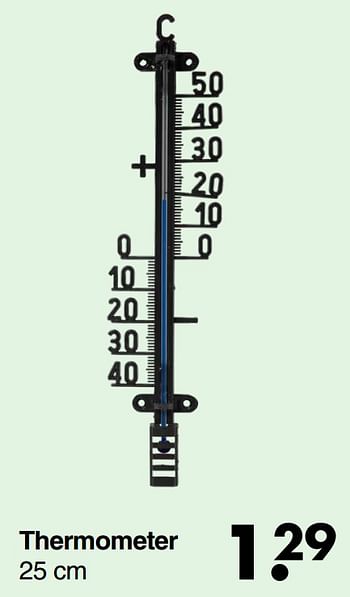 Aanbiedingen Thermometer - Huismerk - Wibra - Geldig van 21/04/2022 tot 04/05/2022 bij Wibra