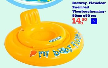 Aanbiedingen Bestway - flowclear zwembad vloerbescherming - BestWay - Geldig van 22/04/2022 tot 09/05/2022 bij Bol