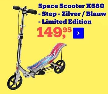 Aanbiedingen Space scooter x580 - SpaceScooter - Geldig van 22/04/2022 tot 09/05/2022 bij Bol