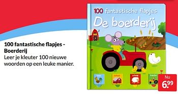 Aanbiedingen 100 fantastische flapjes - boerderij - Huismerk - Boekenvoordeel - Geldig van 30/04/2022 tot 08/05/2022 bij Boekenvoordeel