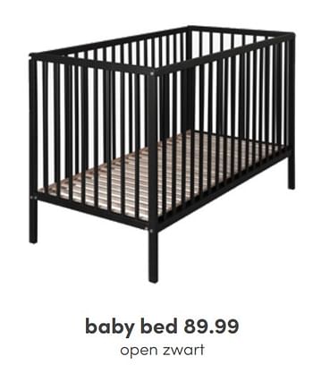 Aanbiedingen Baby bed - Huismerk - Baby &amp; Tiener Megastore - Geldig van 01/05/2022 tot 31/05/2022 bij Baby & Tiener Megastore