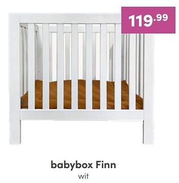 Aanbiedingen Babybox finn - Huismerk - Baby &amp; Tiener Megastore - Geldig van 01/05/2022 tot 31/05/2022 bij Baby & Tiener Megastore