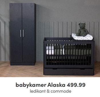 Aanbiedingen Babykamer alaska - Huismerk - Baby &amp; Tiener Megastore - Geldig van 01/05/2022 tot 31/05/2022 bij Baby & Tiener Megastore