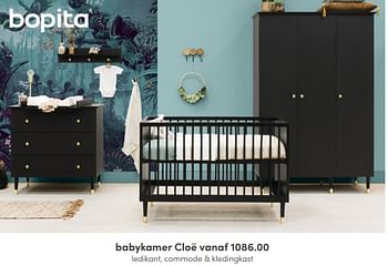 Aanbiedingen Babykamer cloë - Bopita - Geldig van 01/05/2022 tot 31/05/2022 bij Baby & Tiener Megastore