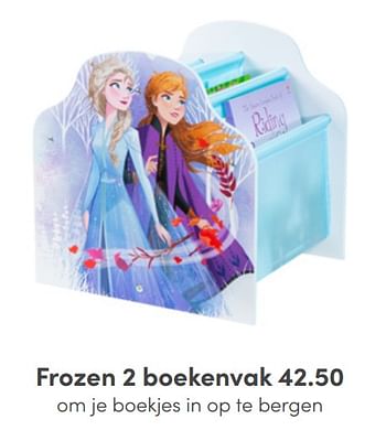 Aanbiedingen Frozen 2 boekenvak - Disney  Frozen - Geldig van 01/05/2022 tot 14/05/2022 bij Baby & Tiener Megastore