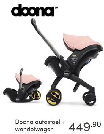 Aanbiedingen Doona autostoel + wandelwagen - Doona - Geldig van 08/05/2022 tot 14/05/2022 bij Baby & Tiener Megastore