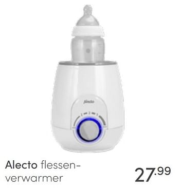 Aanbiedingen Alecto flessenverwarmer - Alecto - Geldig van 08/05/2022 tot 14/05/2022 bij Baby & Tiener Megastore