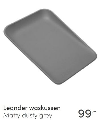 Aanbiedingen Leander waskussen matty dusty grey - Leander - Geldig van 08/05/2022 tot 14/05/2022 bij Baby & Tiener Megastore