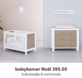 Aanbiedingen Babykamer noël - Huismerk - Baby &amp; Tiener Megastore - Geldig van 08/05/2022 tot 14/05/2022 bij Baby & Tiener Megastore